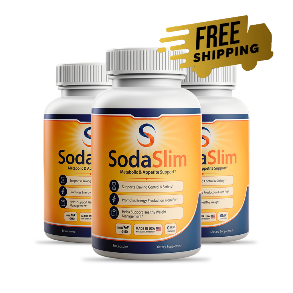SodaSlim three-bottle package and its benefits