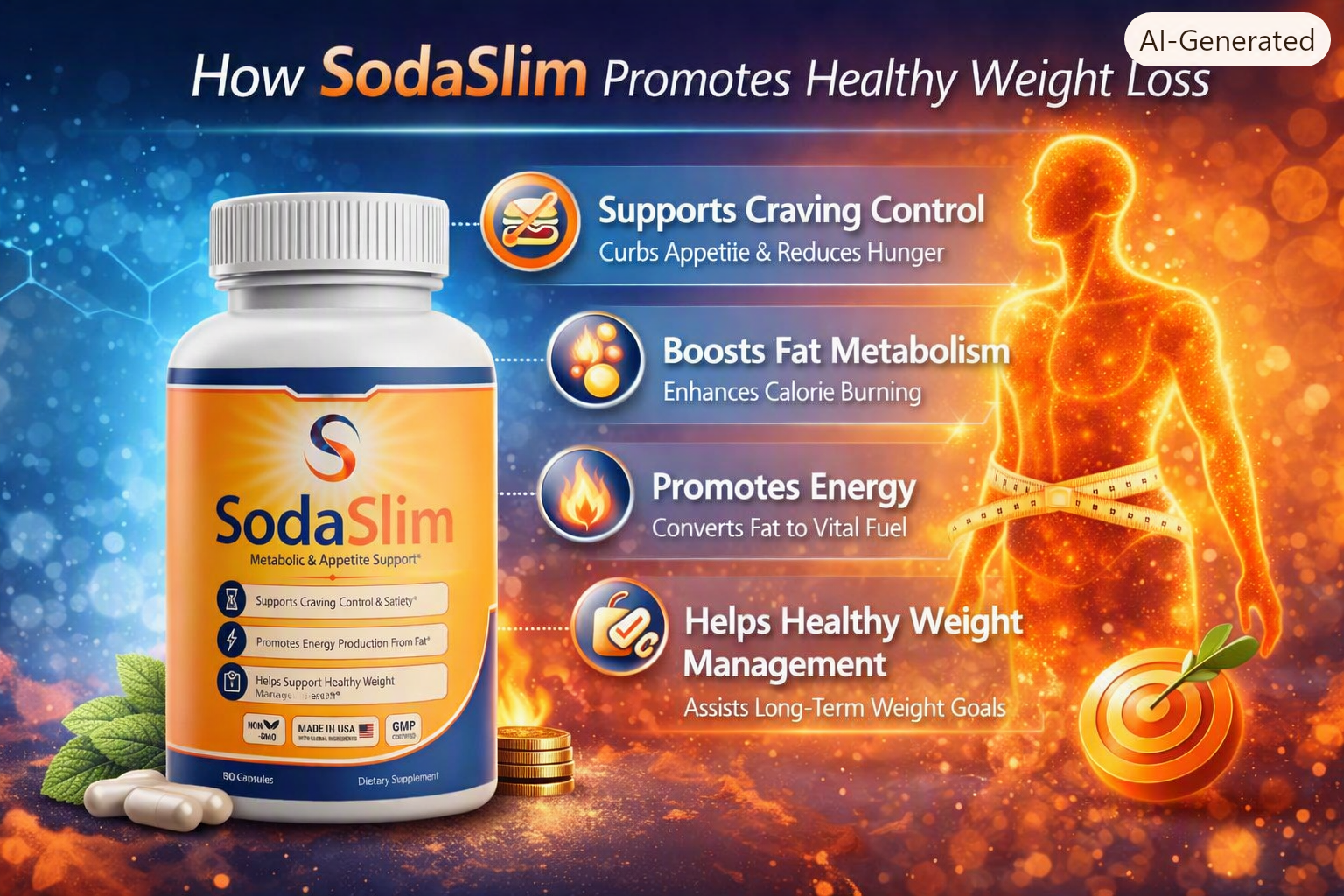 How SodaSlim works to accelerate metabolism and burn fat